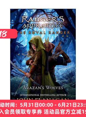 英文原版 The Royal Ranger Arazan's Wolves Ranger's Apprentice 皇家骑士 游侠学徒06 阿拉赞的狼群 John Flanagan 英文版