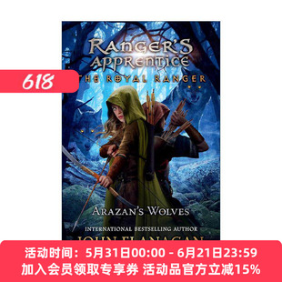 英文原版 The Royal Ranger Arazan's Wolves Ranger's Apprentice 皇家骑士 游侠学徒06 阿拉赞的狼群 John Flanagan 英文版