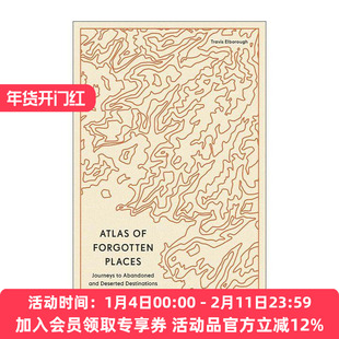 英文原版 Atlas of Forgotten Places 被遗忘之地的地图 废墟之旅 特拉维斯·埃尔伯勒 Travis Elborough 英文版 进口英语原版书籍