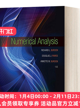 英文原版 Numerical Analysis 数值分析 精装第10版 英文版 进口英语原版书籍