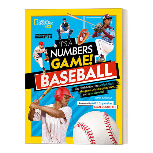 英文原版 It's a Numbers Game Baseball  这是一个数字游戏 棒球 完美投球 赢得比赛的大满贯等等背后的数学 英文版 进口英语书籍