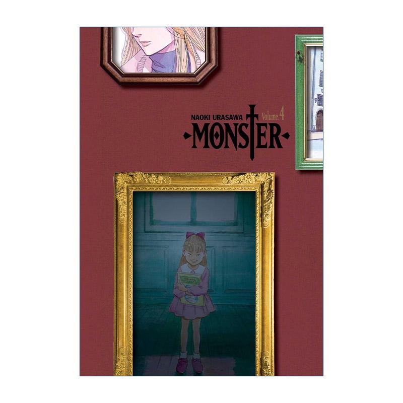 英文原版 Monster the Perfect Edition  Vol. 4 怪物 悬疑日漫卷四 英文版 进口英语原版书籍