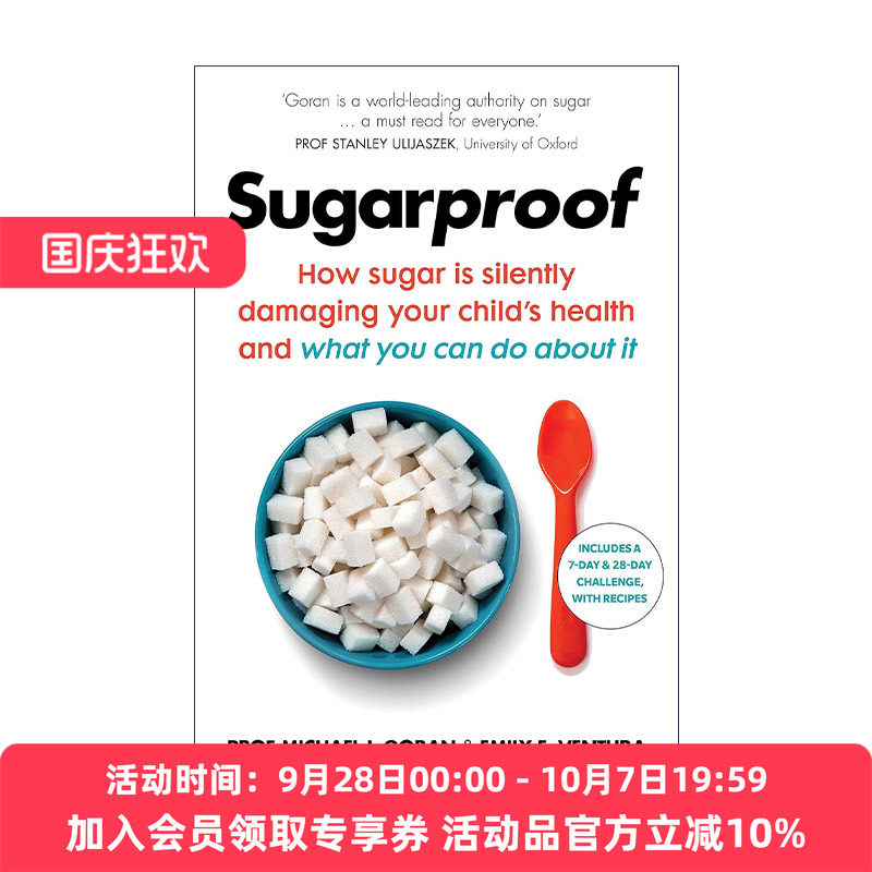 英文原版 Sugarproof 儿童减糖 糖如何隐害儿童健康以及父母该怎样做 英文版 进口英语原版书籍