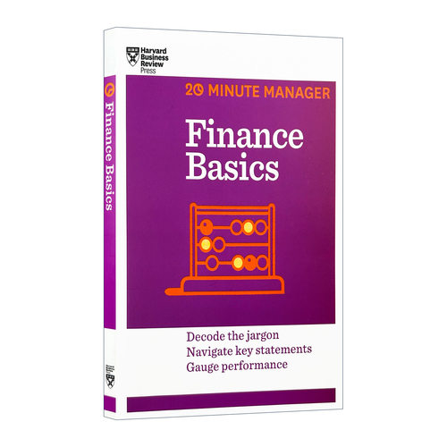 金融基础 英文原版 Finance Basics HBR 20-Minute Manager Series 20分钟经理系列 英文版 进口英语原版书籍