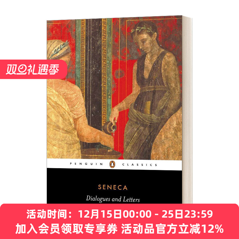 英文原版 Dialogues and Letters 对话录与书信选集 塞涅卡 黑经典 英文版 进口英语原版书籍