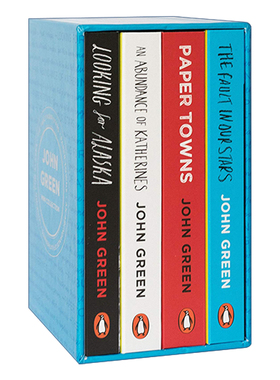 英文原版 Penguin Minis John Green Box Set 企鹅迷你口袋书系列 约翰·格林4册盒装套装 寻找阿拉斯加 英文版 进口英语书籍