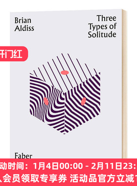 华研原版 三种孤独 英文原版 Three Types of Solitude 费伯故事系列 英文版进口原版英语文学书籍