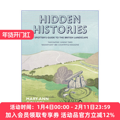 隐藏的历史  英文原版 Hidden Histories: A Spotter's Guide to the British Landscape 英国风景观察者指南 英文版 进口书籍