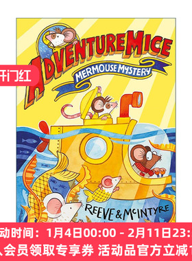 英文原版 Adventuremice Mermouse Mystery 冒险老鼠佩德罗2 儿童插画故事书 英文版 进口英语原版书籍