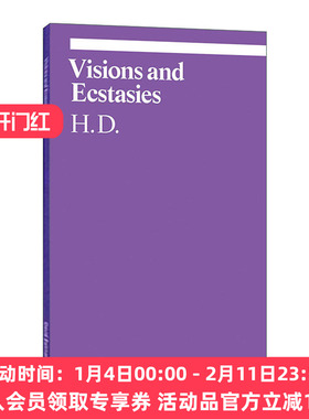 神示与狂喜 英文原版 Visions and Ecstasies 文选 读画诗系列 ekphrasis 英文版 进口英语原版书籍
