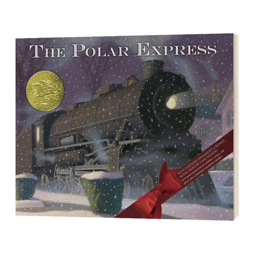 英文原版 The Polar Express 30th Anniversary Edition 极地特快 精装 30周年版 凯迪克奖绘本 英文版 进口英语原版书籍