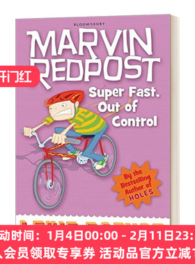 英文原版 Marvin Redpost Super Fast  Out of Control!: Book 7 麻烦精马文系列7 英文版 进口英语原版书籍