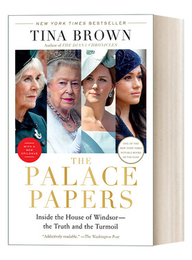 英文原版 The Palace Papers 宫廷文件 温莎皇室内部的真相与动荡 英国皇室 Tina Brown 英文版 进口英语原版书籍