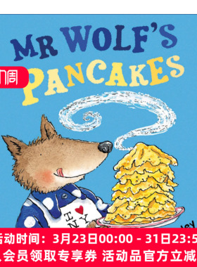 狼先生烙饼  英文原版绘本 Mr Wolf's Pancakes Jan Fearnley绘本 英文版 进口英语原版书籍