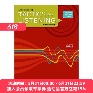 英文原版 Tactics for Listening Developing Student Book 牛津听力策略2 英文版 进口英语原版书籍