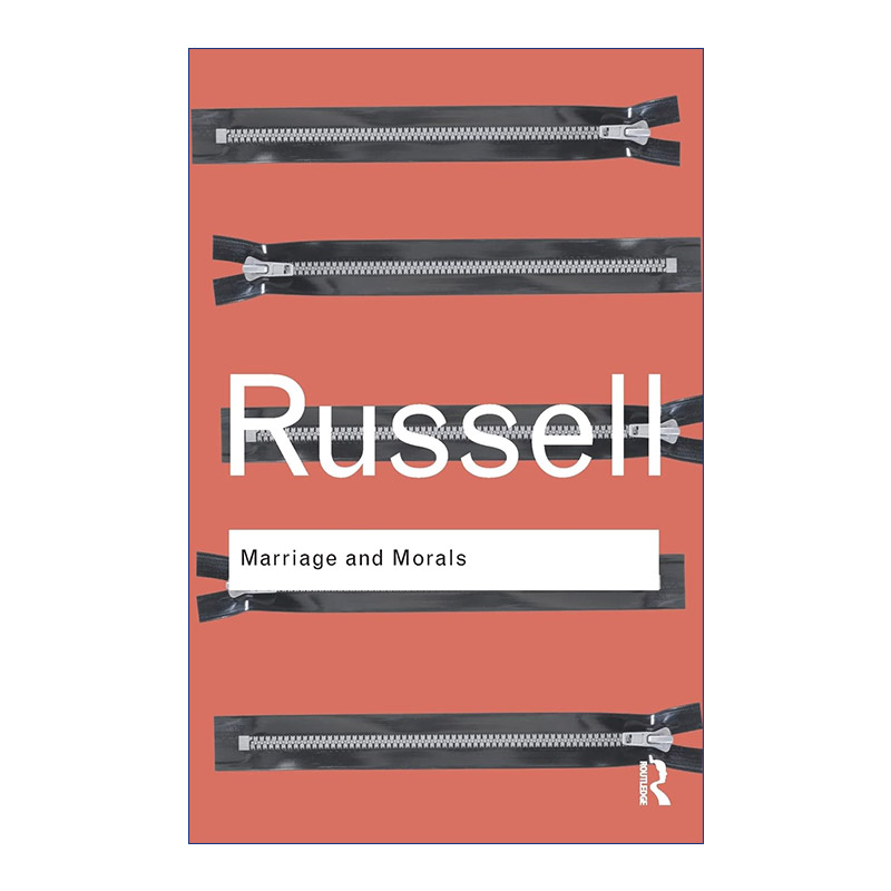 婚姻与道德  英文原版 Marriage and Morals 伯特兰罗素 Routledge Classics系列 英文版 进口英语原版书籍 书籍/杂志/报纸 人文社科类原版书 原图主图