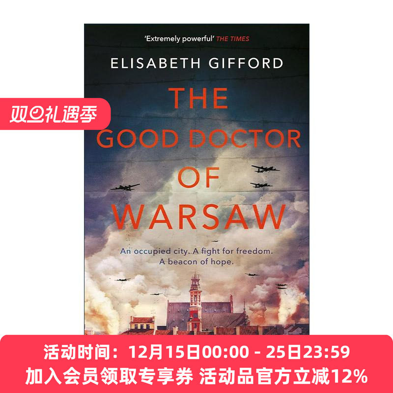 英文原版 The Good Doctor of Warsaw 华沙良医 Elisabeth Gifford畅销战时浪漫小说 英文版 进口英语原版书籍