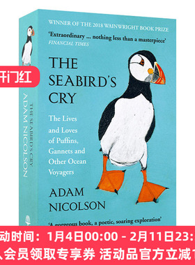 海鸟的哭泣人们 英文原版小说 The Seabird's Cry The Lives and Loves of Puffins 看不到的鸟类爱情与生活 英文版 进口英语书籍