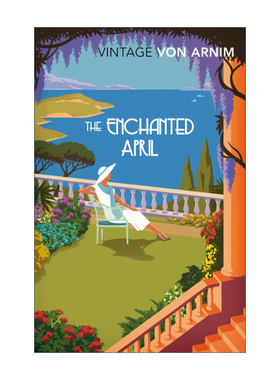 情迷四月天  英文原版 The Enchanted April 伊丽莎白·冯·阿尼姆 英文版 进口英语原版书籍