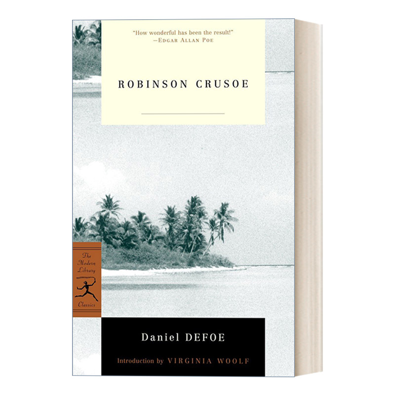英文原版 Robinson Crusoe Modern Library Classics 鲁滨逊漂流记 Daniel Defoe丹尼尔·笛福 兰登书屋现代图书馆经典系列进口书