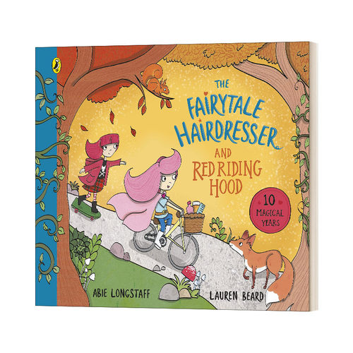 英文原版绘本 The Fairytale Hairdresser and Red Riding Hood 童话理发师和小红帽 英文版 进口英语原版书籍