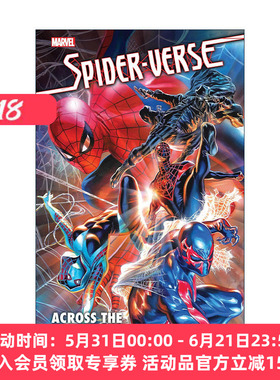 英文原版 Spider-Verse Across the Multiverse 蜘蛛侠宇宙 纵横多元宇宙 漫威漫画 英文版 进口英语原版书籍