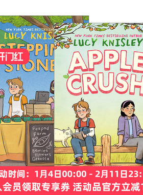 英文原版 Peapod Farm A Graphic Novel 豌豆农场系列2册 儿童课外读物 全彩漫画 纽约时报畅销作者Lucy Knisley 英文版 进口书籍