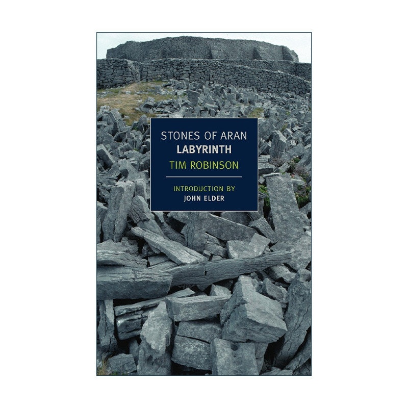 英文原版 Stones of Aran Labyrinth 阿兰之石 迷宫 爱尔兰自然历史 Tim Robinson 英文版 进口英语原版书籍