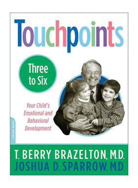 英文原版 Touchpoints 3-6岁孩子关键点 哈佛大学荣誉教授Berry Brazelton 英文版 进口英语原版书籍