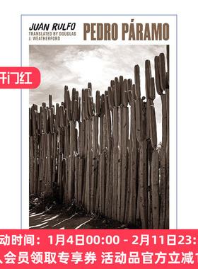 英文原版 Pedro Páramo 佩德罗·巴拉莫 胡安·鲁尔福 拉美魔幻现实主义开山鼻祖 英文版 进口英语原版书籍