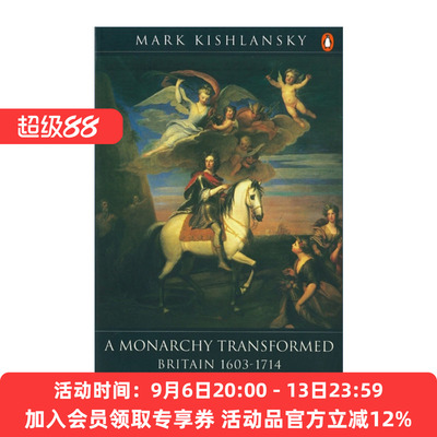 企鹅英国史  英文原版 The Penguin History of Britain A Monarchy Transformed 1630-1714 英文版 进口英语原版书籍