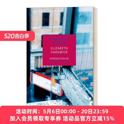 英文原版小说 Sleepless Nights New York Review Books Classics 不眠之夜 Elizabeth Hardwick 英文版 进口英语原版书籍