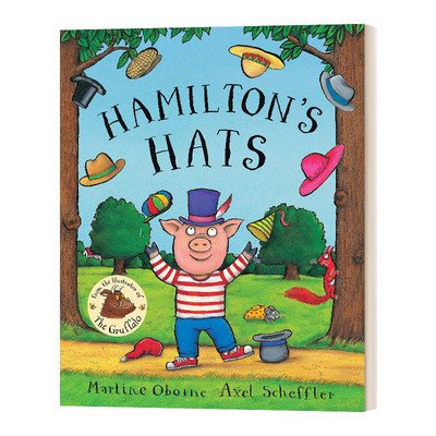 汉密尔顿的帽子 英文原版 Hamilton's Hats Axel Scheffler插画绘本 英文版 进口英语原版书籍