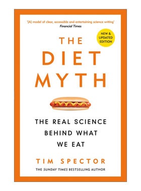 英文原版 The Diet Myth 饮食的迷思 关于营养 健康和遗传的科学真相 英文版 进口英语原版书籍