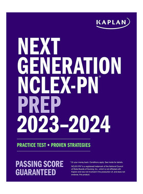 英文原版 Next Generation NCLEX-PN Prep 2023-2024 卡普兰美国职业护士考试备考2023-2024 英文版 进口英语原版书籍