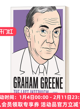 格雷厄姆 英文原版 Graham Greene The Last Interview 格雷厄姆·格林 最后的访谈 Series 英文版 进口英语原版书籍
