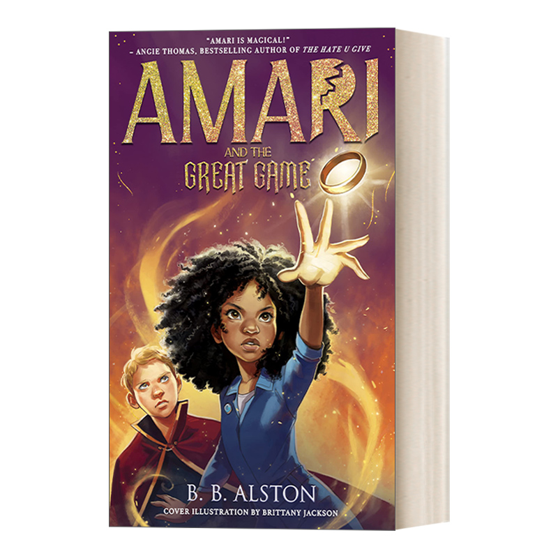 英文原版 Amari and the Great Game 阿玛瑞和伟大游戏 阿玛瑞和黑夜兄弟续篇 精装 英文版 进口英语原版书籍