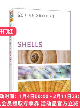 英文原版 Handbooks Shells 贝壳 DK自然百科指南 英文版 进口英语原版书籍