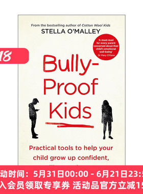 英文原版 Bully-Proof Kids 儿童免受霸凌指南 Stella O'Malley 英文版 进口英语原版书籍