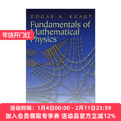 英文原版 Fundamentals of Mathematical Physics 数学物理学基础 Edgar A. Kraut 英文版 进口英语原版书籍