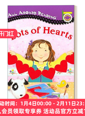 汪培珽一阶 英文原版 Lots of Hearts All Aboard Reading系列 英文版 进口英语原版书籍