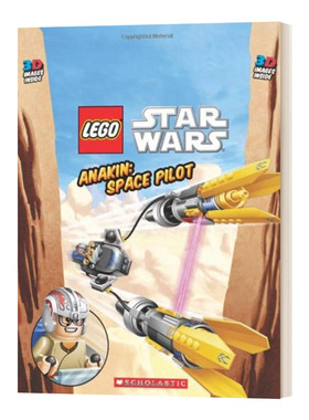 英文原版 LEGO Star Wars Anakin Space Pilot 乐高星球大战 阿纳金 太空飞行员 3D版 英文版 进口英语原版书籍