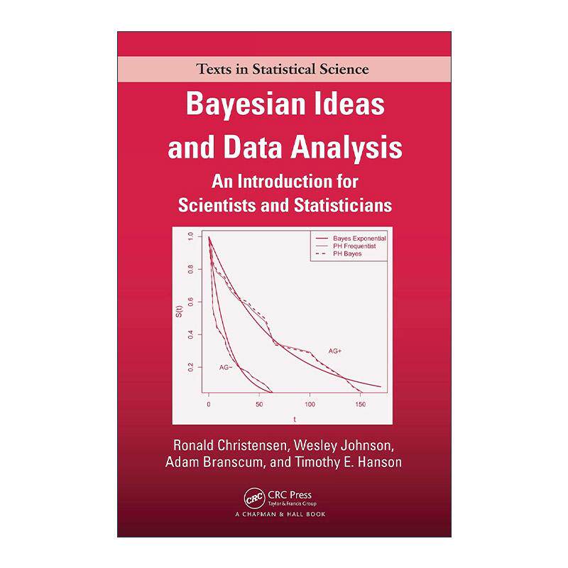 英文原版 Bayesian Ideas and Data Analysis 贝叶斯思想与数据分析 科学与统计学导论 精装 英文版 进口英语原版书籍
