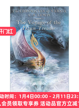 英文原版 The Voyage Of The Dawn Treader 纳尼亚传奇5 黎明踏浪号 奇幻封面 英文版 进口英语原版书籍