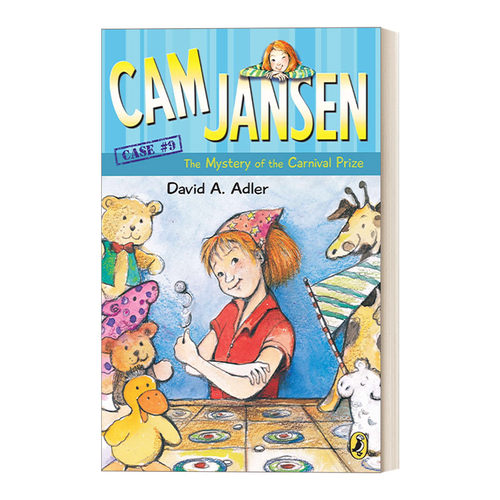 英文原版 Cam Jansen the Mystery of the Carnival Prize #9 简森侦探故事9 英文版 进口英语原版书籍