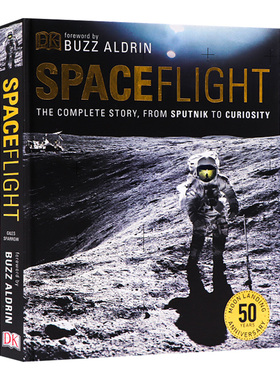 英文原版 Spaceflight: The Complete Story from Sputnik to Curiosity  太空遨游:纪念人类登月50周年 英文版