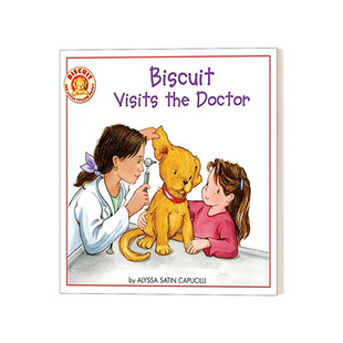 英文原版 Biscuit Visits the Doctor 小饼干狗看医生 儿童绘本 英文版 进口英语原版书籍