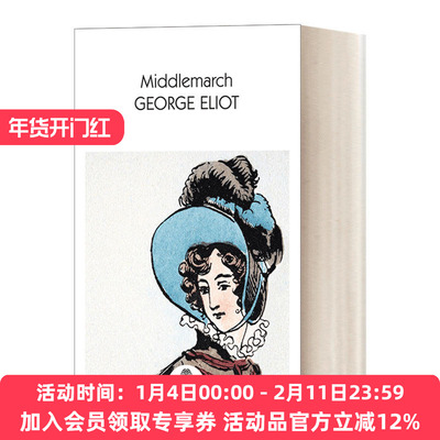 英文原版 Collins Classics — Middlemarch 柯林斯经典文学系列 米德尔马契 乔治·艾略特 新版 英文版 进口英语原版书籍