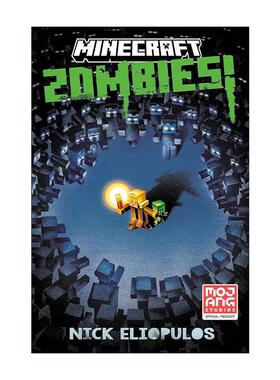 我的世界13 僵尸 英文原版 Minecraft Zombies 官方小说 青少年课外阅读 英文版 进口英语原版书籍