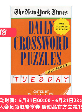 纽约时报每日填字游戏  英文原版 New York Times Daily Crossword Puzzles Tuesday Volume I 星期二 第一卷 进口英语原版书籍